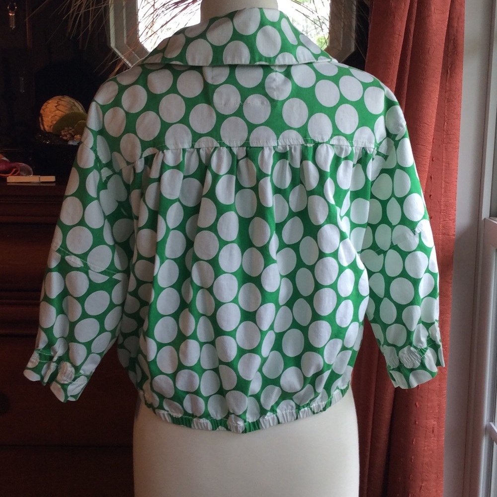 🍀🍀🍀Polk Dot Jacket - Picture 2 of 4